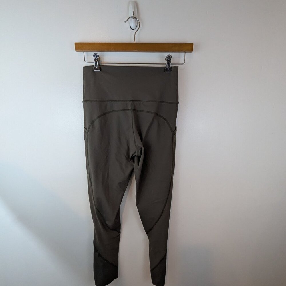 Offline by Aerie Taupe 7/8 High Rise Leggings, Sz Lg - Picture 3 of 5